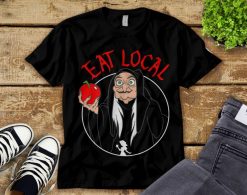 Snow White Evil Queen Apple Eat Local T-Shirt