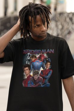 Spider Man Andrew Garfield Marvel Superhero Graphic Unisex T-Shirt