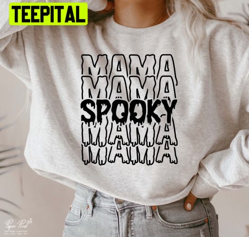 Spooky Mama Halloween Trending Unisex Shirt