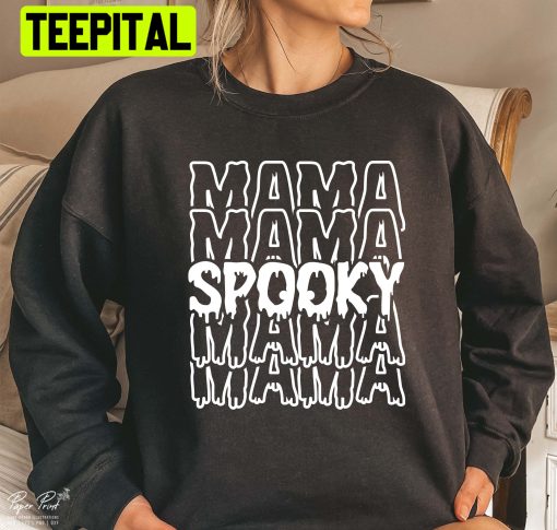 Spooky Mama Halloween Trending Unisex Shirt