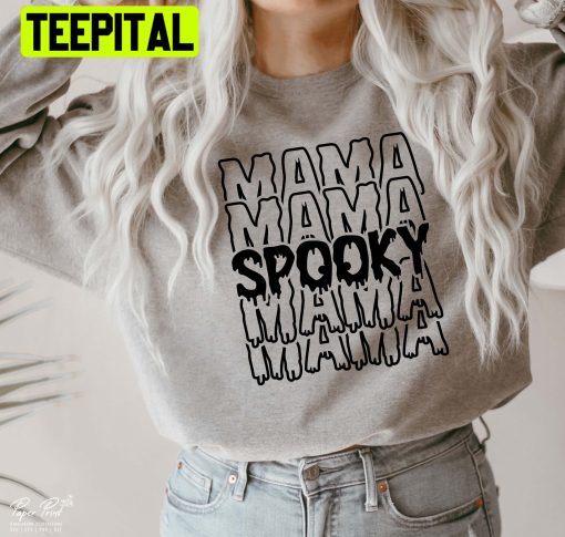 Spooky Mama Halloween Trending Unisex Shirt