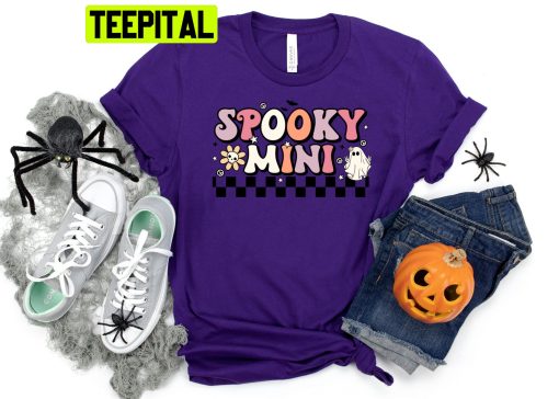 Spooky Mini Spooky Vibe Halloween Trending Unisex Shirt