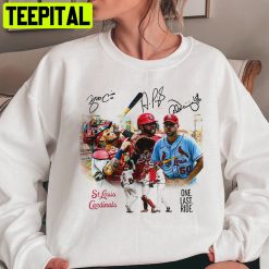 St Louis Cardinals Farewell Tour 2022 Signatures Trending Unisex Shirt