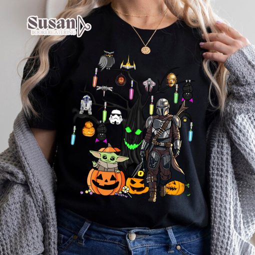 Star Wars Baby Yoda The Mandalorian Disney Halloween Unisex T-Shirt