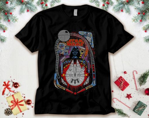 Star Wars Darth Vader Death Star Pinball T-Shirt