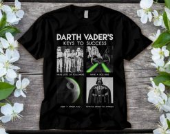 Star Wars Darth Vaders Keys To Success Graphic T-Shirt