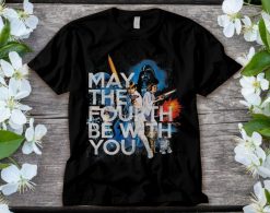 Star Wars May The Fourth Be With You Vintage T-Shirt