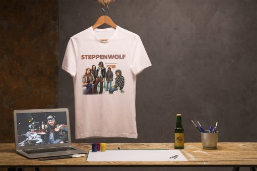 Steppenwolf Pop Rock Metal Band Black Unisex T-Shirt