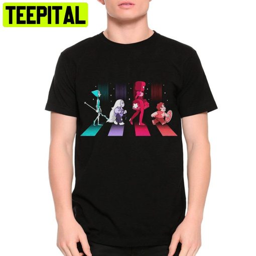 Steven Universe On The Abbey Road Trending Unisex T-Shirt