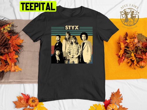 Styx Retro Vintage Unisex Shirt