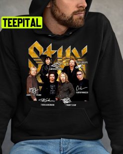 Styx Signature Rock Band Vintage Unisex Shirt