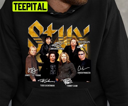 Styx Signature Rock Band Vintage Unisex Shirt