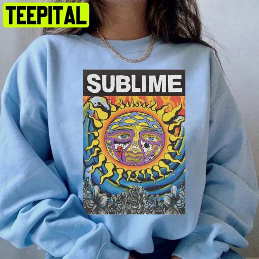 Sublime Sun And Fish Vintage Style Unisex Shirt