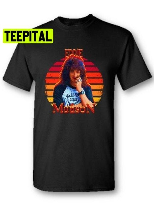 Sunset Eddie Munson Stranger Things 4 Unisex T-Shirt