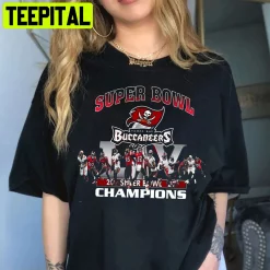 Super Bowl Tamba Bay Buccaneers Champions 2021 Trending Unisex T-Shirt