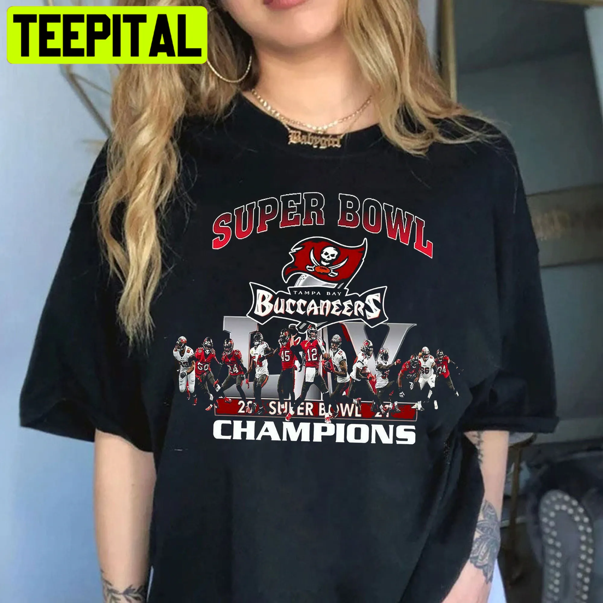 Tampa Bay Buccaneers Super Bowl Champions 2021 T Shirt