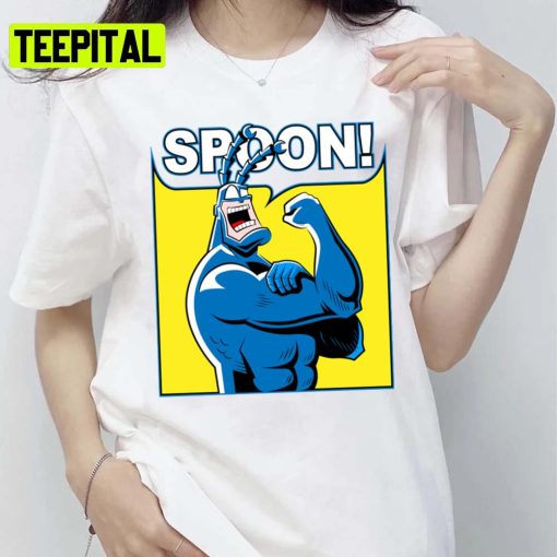 Superhero The Weird Guy Spoon The Tick Unisex T-Shirt