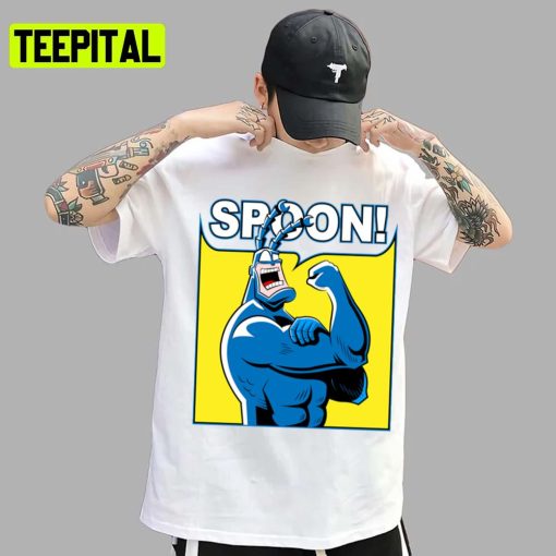 Superhero The Weird Guy Spoon The Tick Unisex T-Shirt