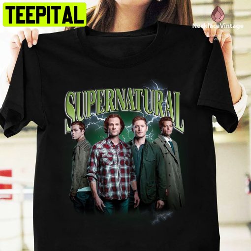 Supernatural Homage Vintage Unisex T-Shirt