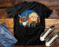 Sven and Kristoff Chibi Frozen 2 Disney T-Shirt