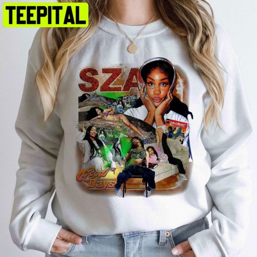 Sza Good Days Vintage Hip Hop Music Unisex Shirt