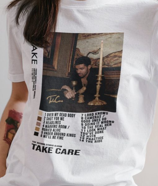 Take Care Aesthetic Graphic Drake Rap Unisex T-Shirt