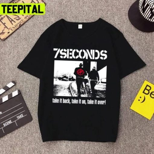 Take It Back Band 7 Seconds Illustration Unisex T-Shirt