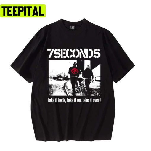 Take It Back Band 7 Seconds Illustration Unisex T-Shirt