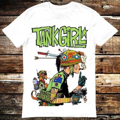 Tank Girl Feminist Charlie Dont Surf T-Shirt