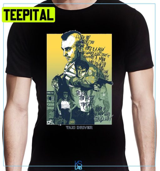 Taxi Driver Retro Art Trending Unisex Shirt