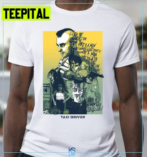 Taxi Driver Retro Art Trending Unisex Shirt