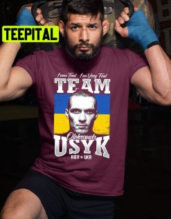 Team Of Usyk I’am Feel I’m Very Feel Oleksandr Usyk Trending Unisex Shirt