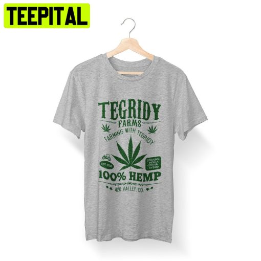 Tegridy Farming With Tegridy South Park Inspired Weed Culture Trending Unisex Shirt