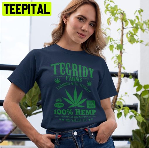 Tegridy Farming With Tegridy South Park Inspired Weed Culture Trending Unisex Shirt