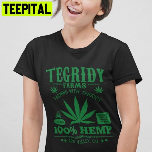 Tegridy Farming With Tegridy South Park Inspired Weed Culture Trending Unisex Shirt