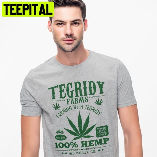 Tegridy Farming With Tegridy South Park Inspired Weed Culture Trending Unisex Shirt