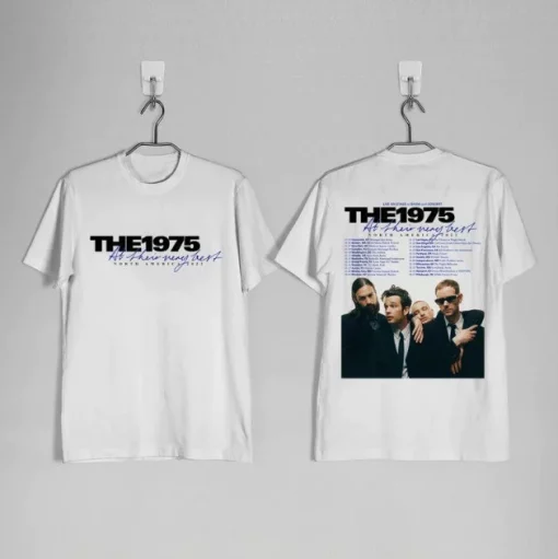 The 1975 North America Tour 2022 At Their Very Best Tour New Art T-Shirt