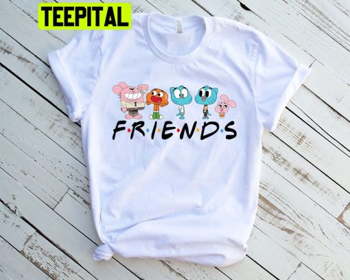 The Amazing World Of Gumball Friends Halloween Trending Unisex Shirt