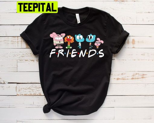 The Amazing World Of Gumball Friends Halloween Trending Unisex Shirt