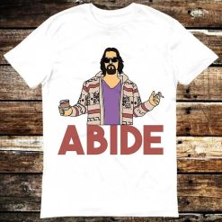 The Big Lebowski The Dude Abide T-Shirt