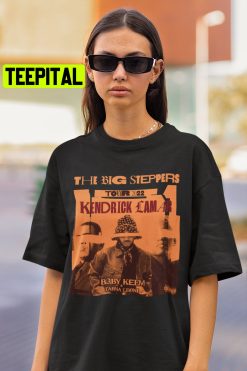 The Big Steppers Tour Oklama 2022 Kendrick Lamar Baby Keem And Tadne Leone Trending Unisex T-Shirt