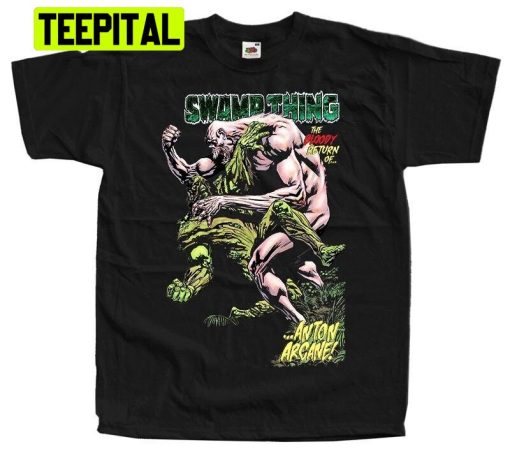 The Bloody Return Of Swamp Thing Trending Unisex T-Shirt