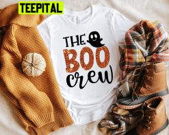 The Boo Crew Halloween Bling Art Unisex T-Shirt
