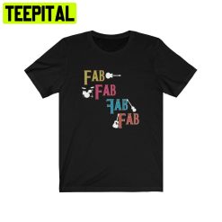 The Fab Four Rock And Roll Band Unisex T-Shirt