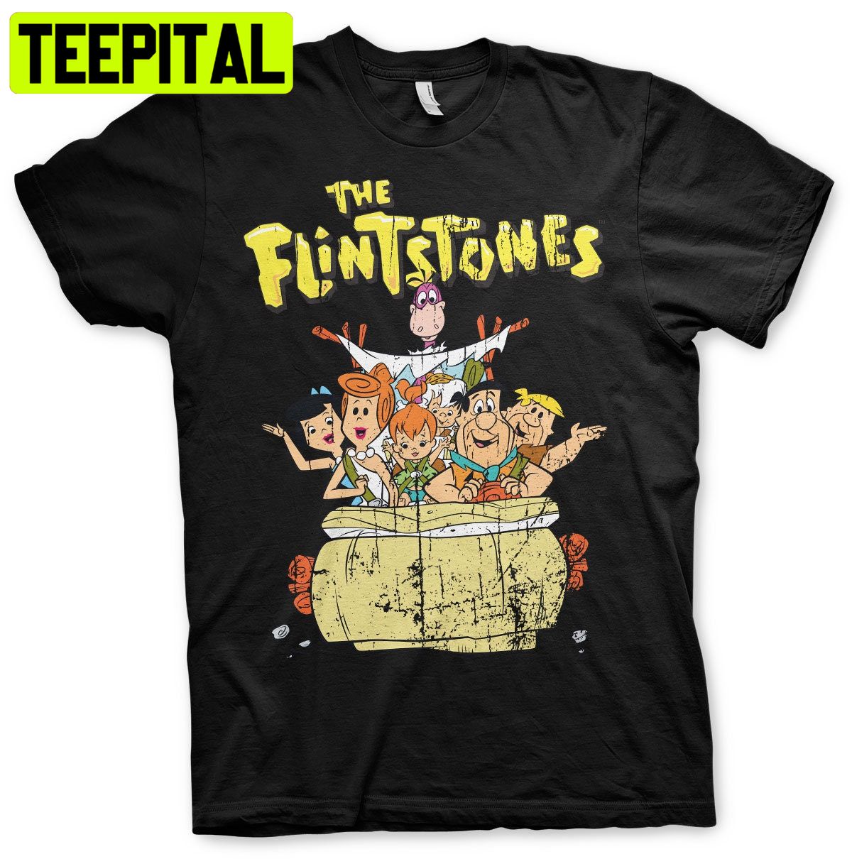 The Flintstones Fred Flintstone Family Trending Unisex Shirt