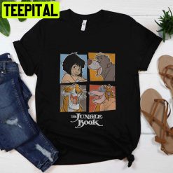 The Jungle Book Character Box Up Disney Trending Unisex T-Shirt