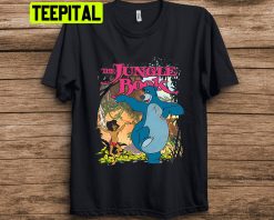 The Jungle Book Mowgli & Baloo Dancing Friends Disney Trending Unisex T-Shirt