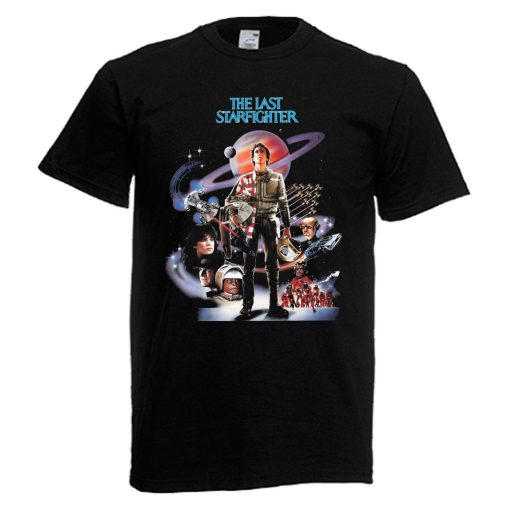 The Last Starfighter 80s Movie Mens Black T-Shirt