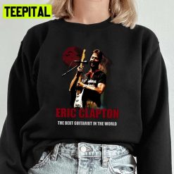 The Legend Portrait Eric Clapton Graphic Unisex Sweatshirt