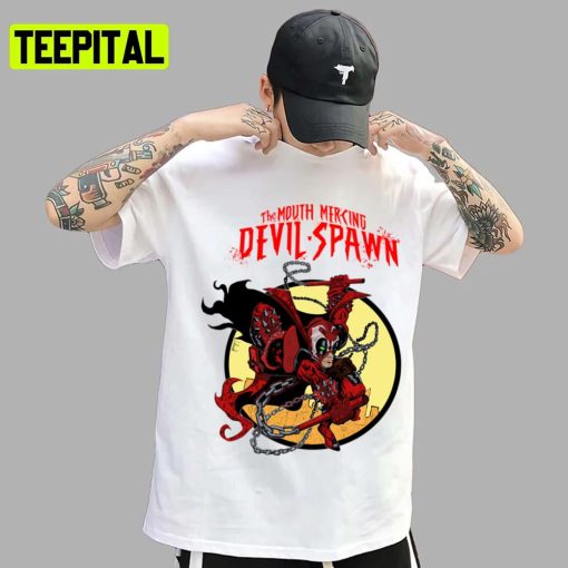 The Mouth Mercing Devil Hell Spawn Unisex T-Shirt